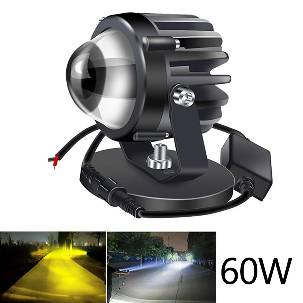 Universal Motorcycle Led Headlight Projector - Projetor de motocicleta luz laser lâmpada