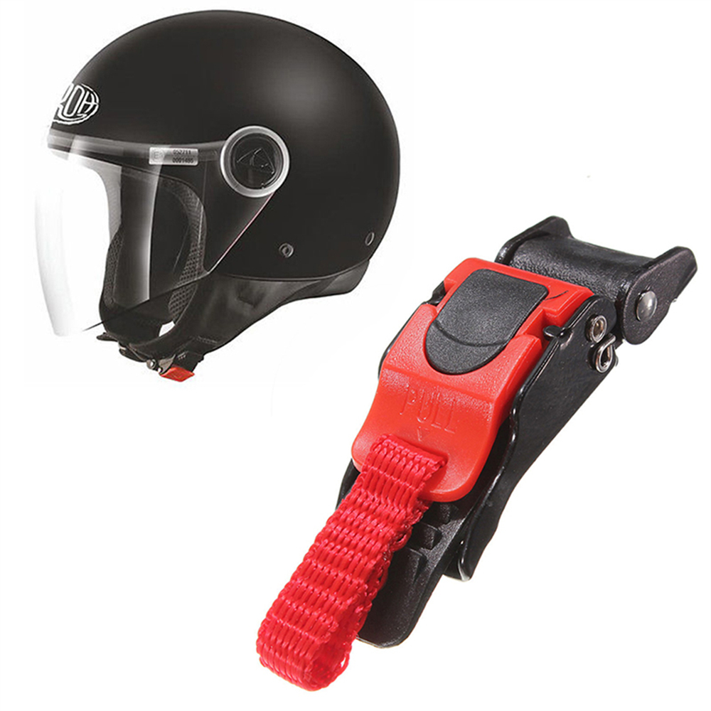 Quick Release Buckle Motorcycle Helmet - Alça de queixo para capacete de