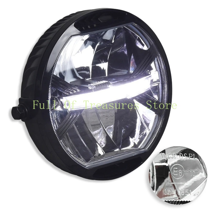 Universal Motorcycle Led Headlight Projector - Vendas Quentes: Farol LED Universal Certificado