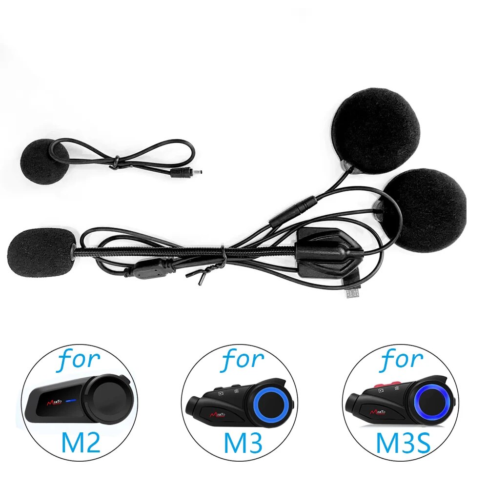 Full Face Motorcycle Helmet With Bluetooth - Acessórios para Maxto M2 M3 M3S