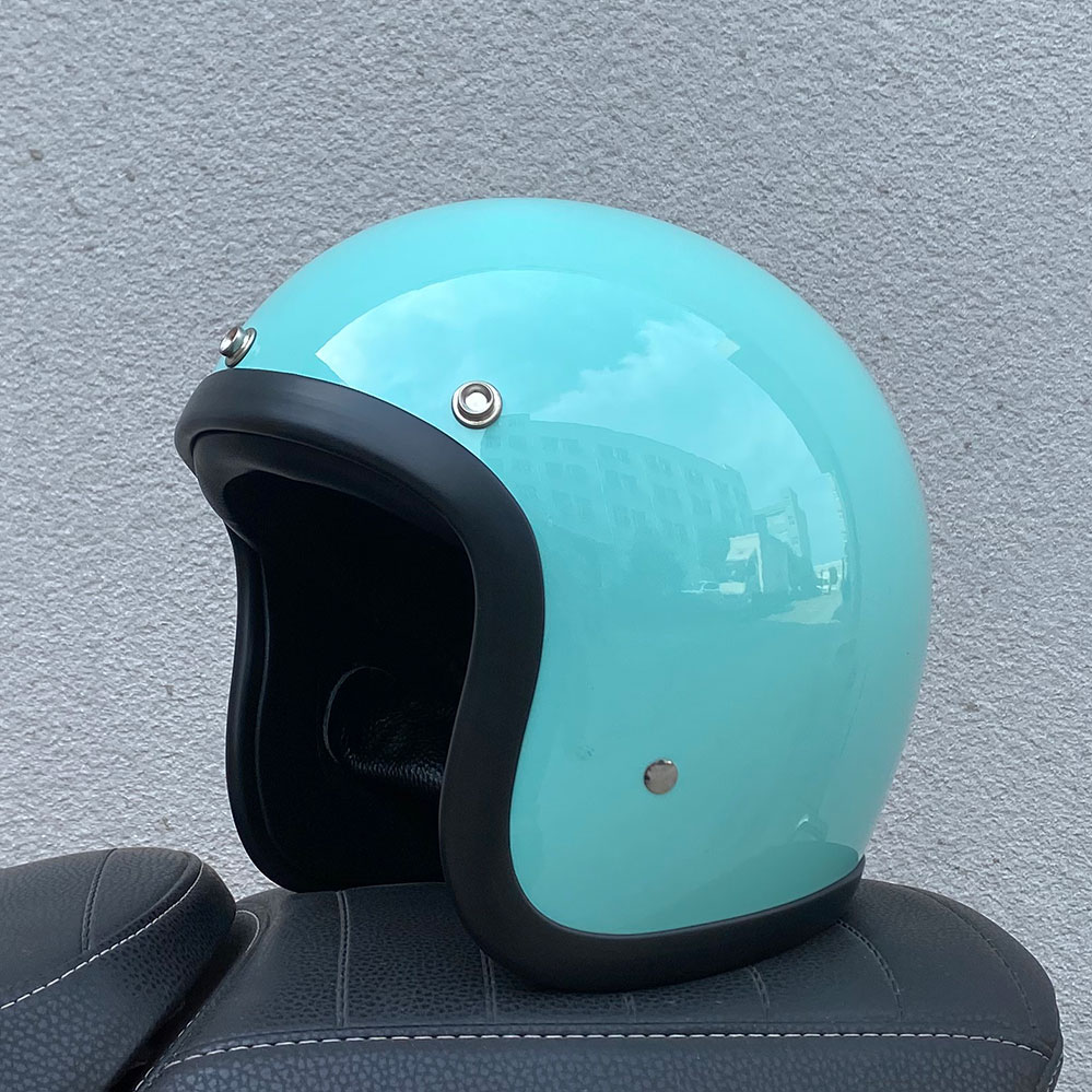 Vintage Open Face Retro Helmet - Capacete de Moto TT&COCASCOS Jet Vintage