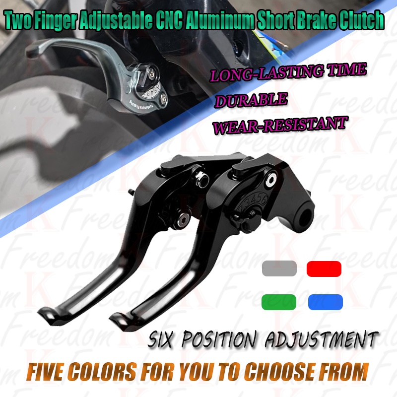 Cnc Aluminum Adjustable Brake Clutch Levers - Alavancas de freio e embreagem ajustáveis