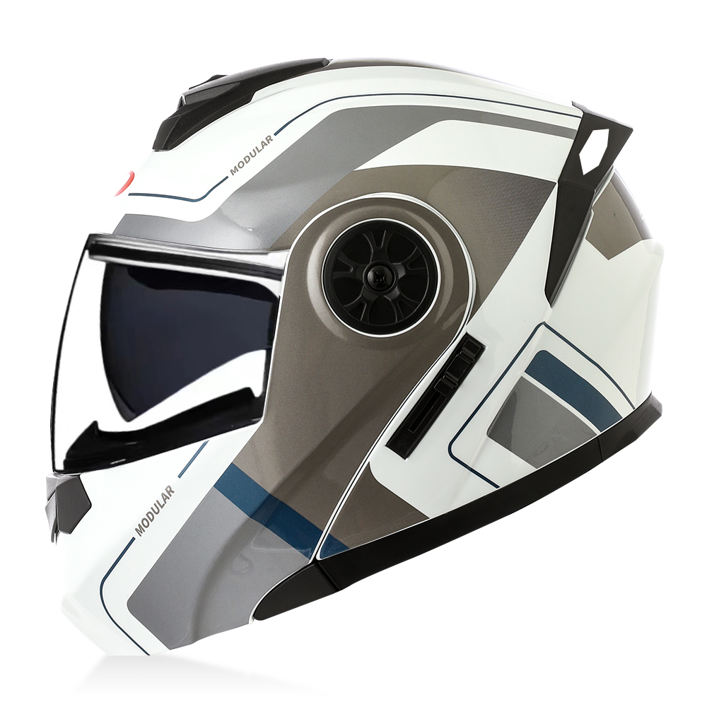 Modular Flip Up Motorcycle Helmet Dot Approved - Capacete Modular de Alta Qualidade com