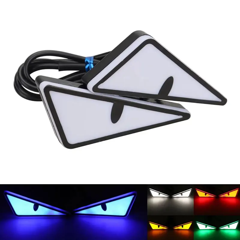 Universal Motorcycle Led Headlight Projector - Luz LED Universal para Carro, Olhos