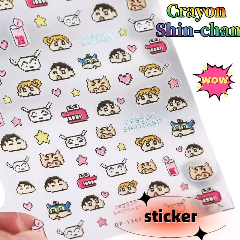 Atv Parts - Caderno Criativo Crayon Shin-chan com Adesivos