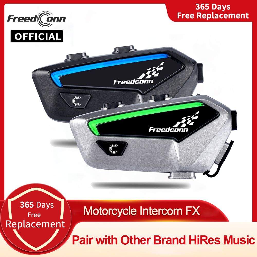 Full Face Motorcycle Helmet With Bluetooth - Interfone para capacete de motocicleta, fone
