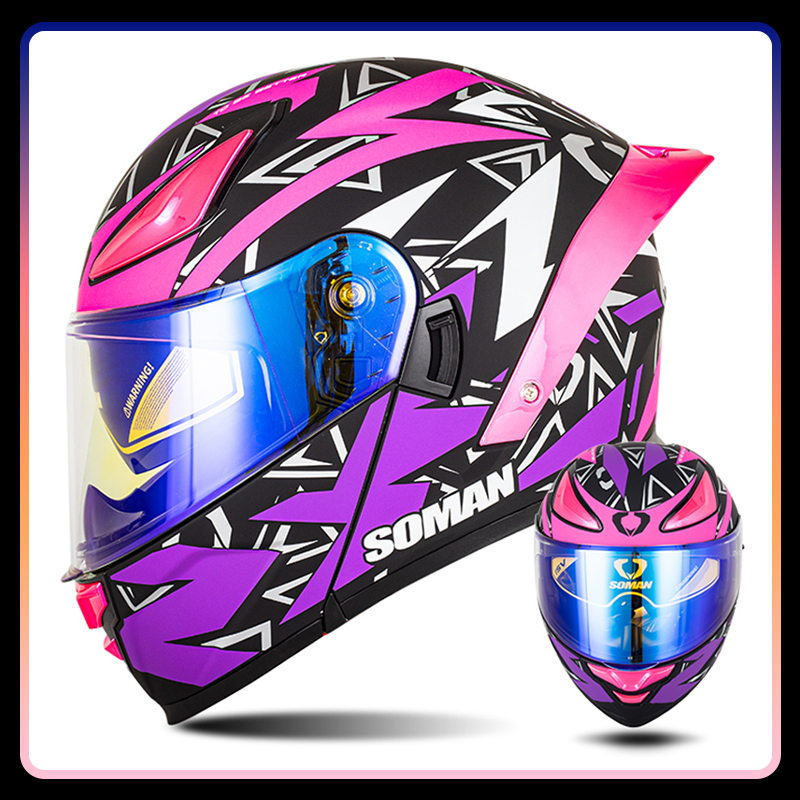 DOT aprovado capacete de motoc - Modular Flip Up Motorcycle Helmet Dot Approved avaliação e preço