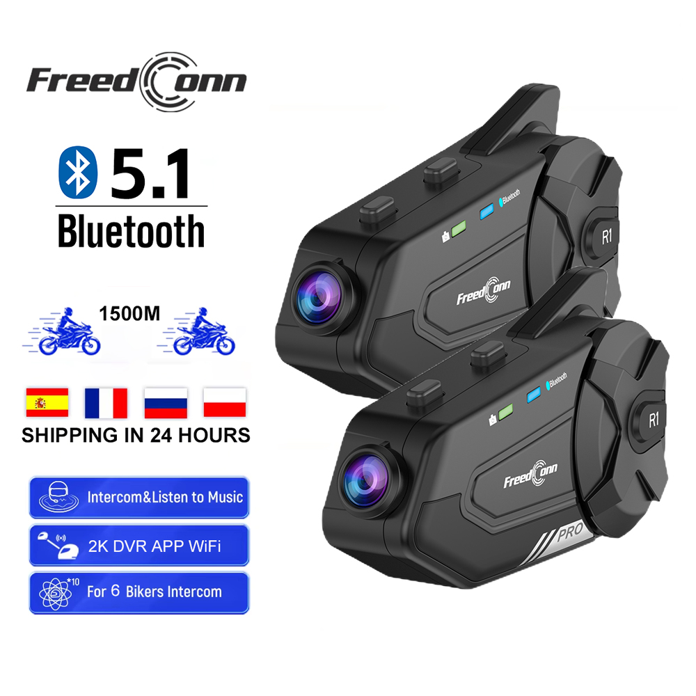 Freedconn motocicleta interfon - Universal Motorcycle Helmet Intercom Headset avaliação e preço