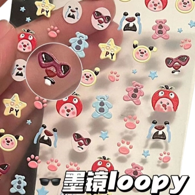 Adesivo 3D em relevo Loopy, ad - Atv Parts avaliação e preço