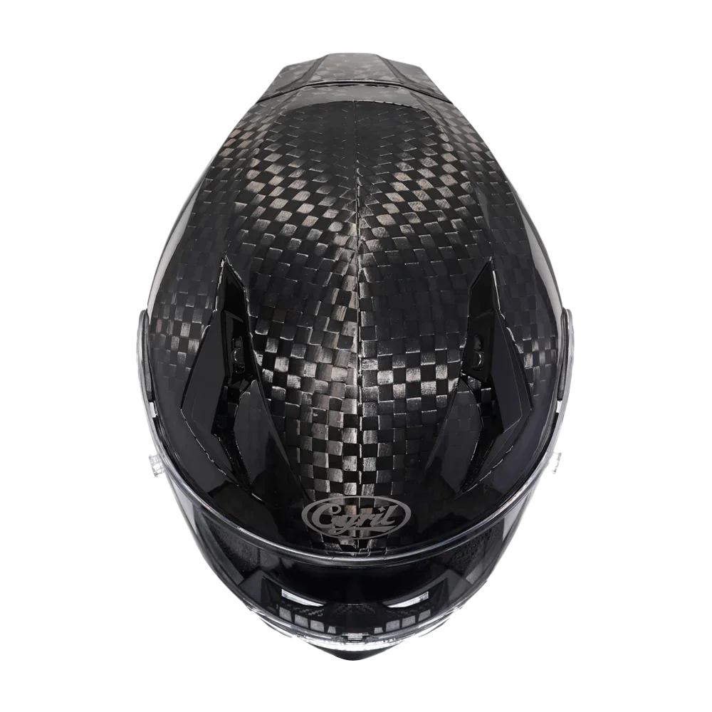 Unissex leve de fibra carbono  - Carbon Fiber Lightweight Motorcycle Helmet avaliação e preço