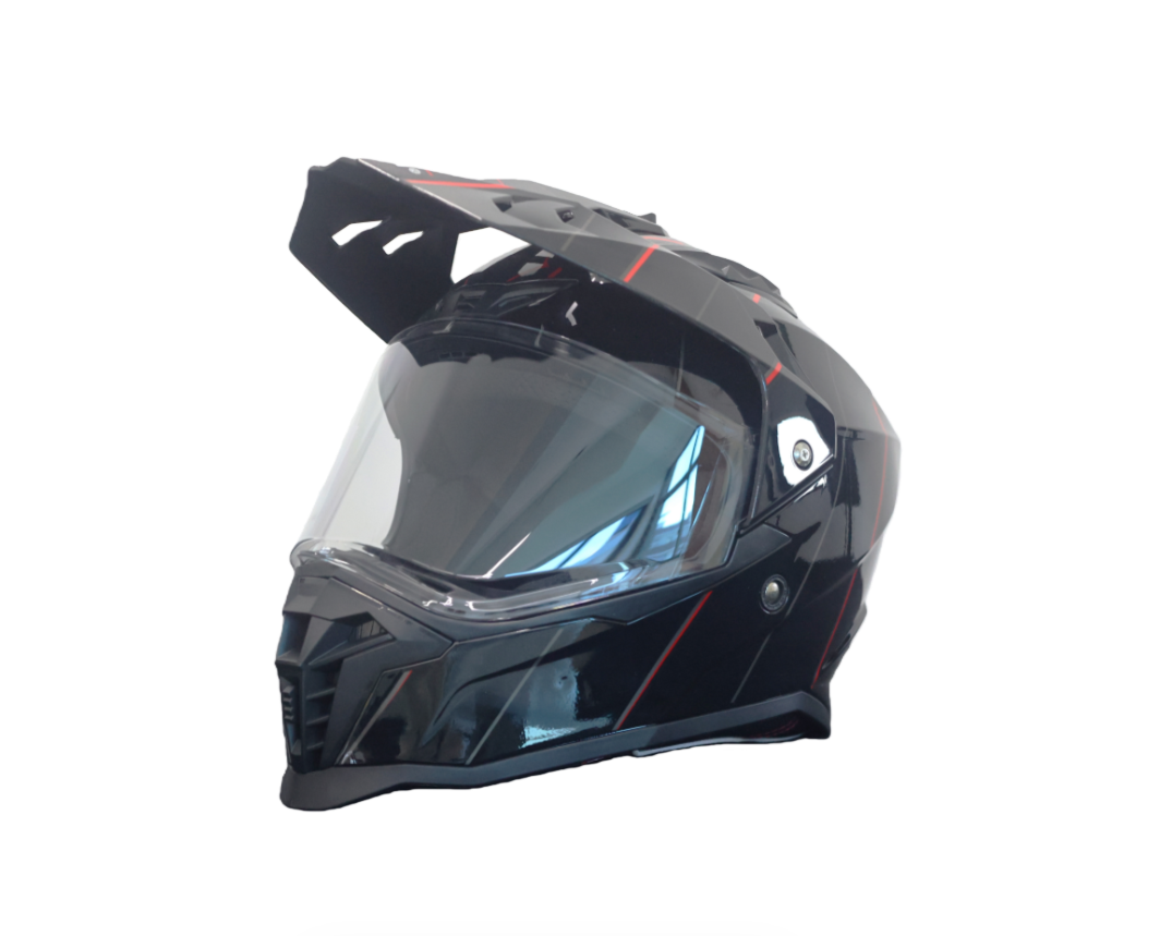 Novo Capacete de Motocicleta M - Dual Visor Motorcycle Racing Helmet avaliação e preço