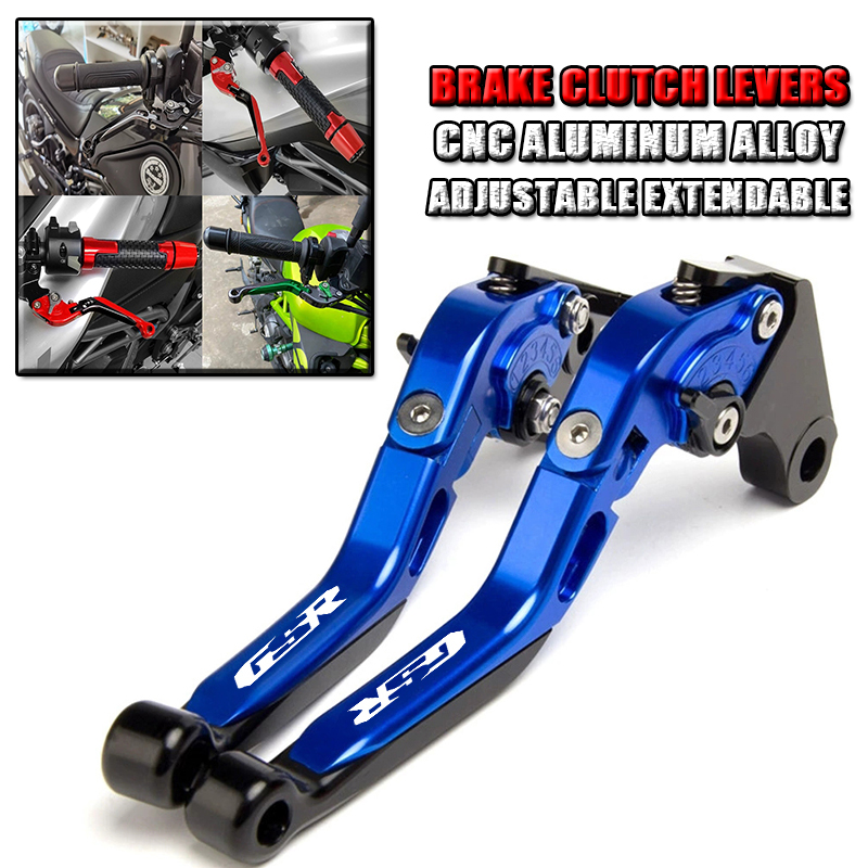 Para gsr600 gsr 600 2006-2011  - Cnc Aluminum Adjustable Brake Clutch Levers avaliação e preço