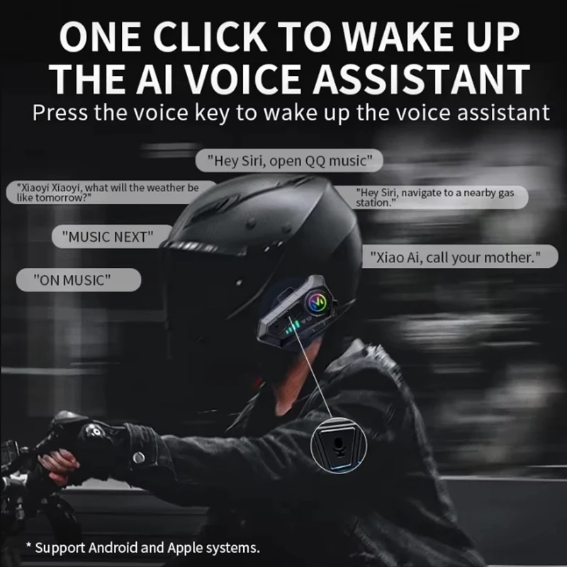 Fone de Ouvido Bluetooth 5.3 Y - Full Face Motorcycle Helmet With Bluetooth avaliação e preço