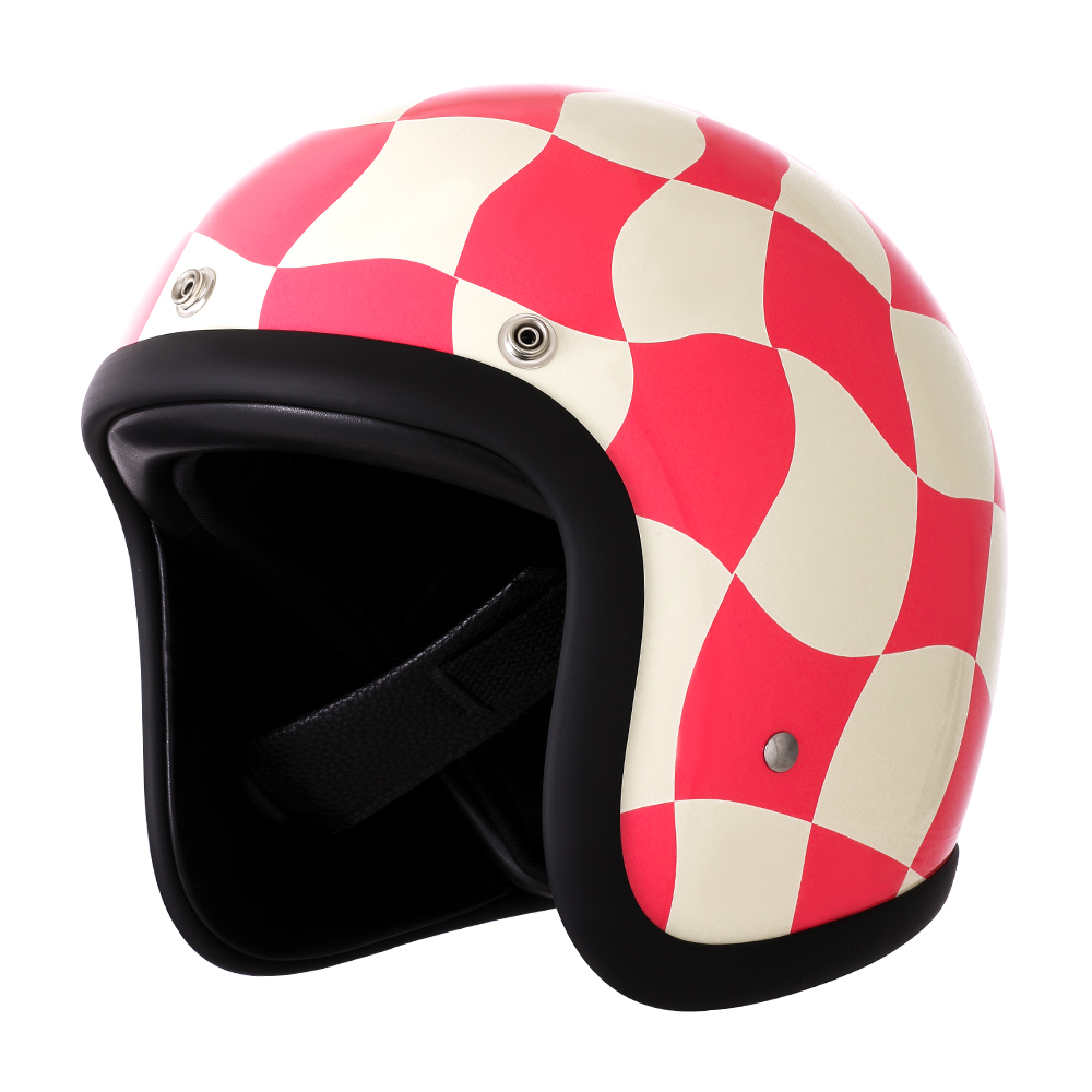 Tt & cocascos capacete da moto - Vintage Open Face Retro Helmet avaliação e preço