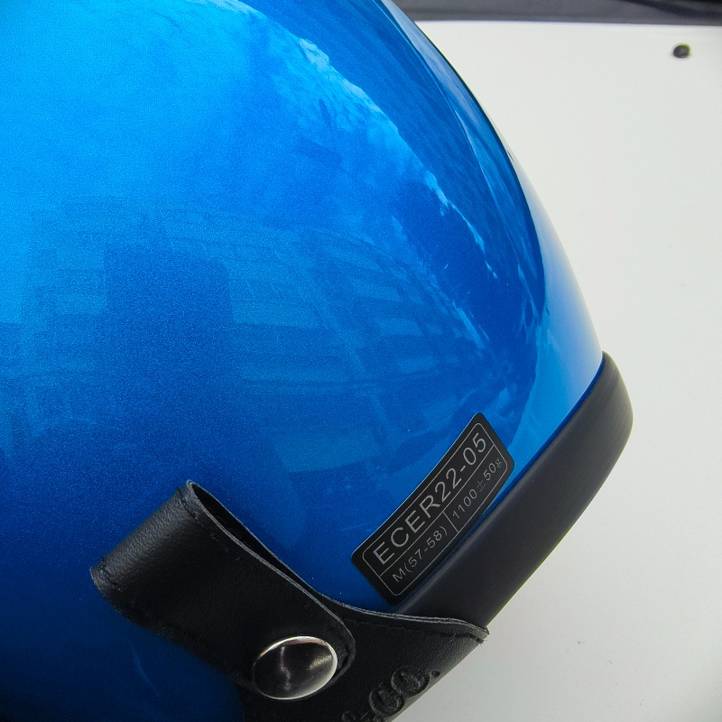 Capacete de motocicleta estilo - Vintage Open Face Retro Helmet avaliação e preço