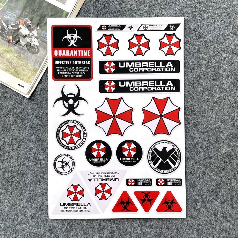 Adesivos de Aviso Hot Resident - Motorcycle Helmets avaliação e preço