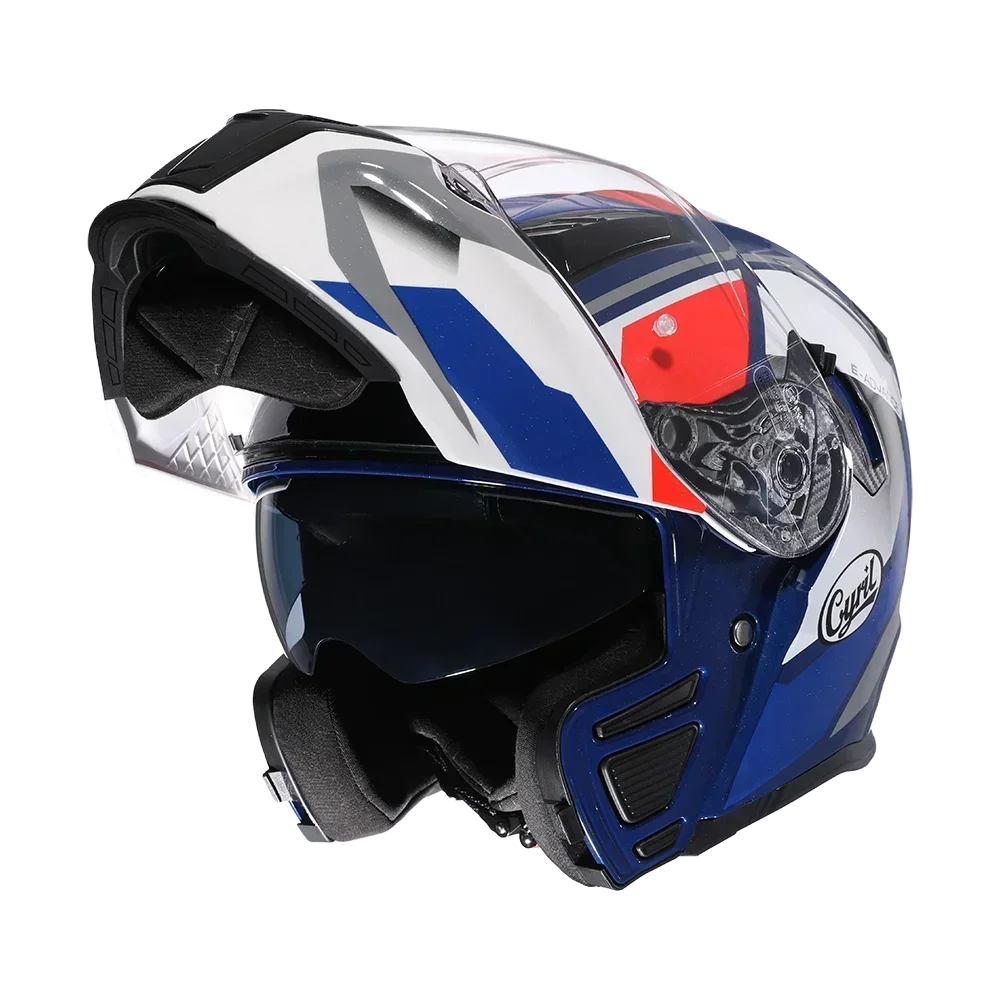 Capacete modular rebatível int - Modular Flip Up Motorcycle Helmet Dot Approved avaliação e preço