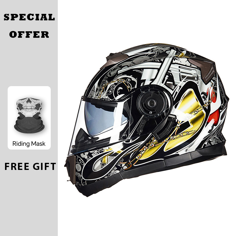 Capacetes de motocicleta modul - Modular Flip Up Motorcycle Helmet Dot Approved avaliação e preço