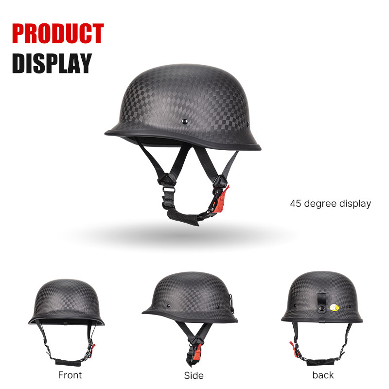 Meio capacete de fibra de carb - Carbon Fiber Lightweight Motorcycle Helmet avaliação e preço