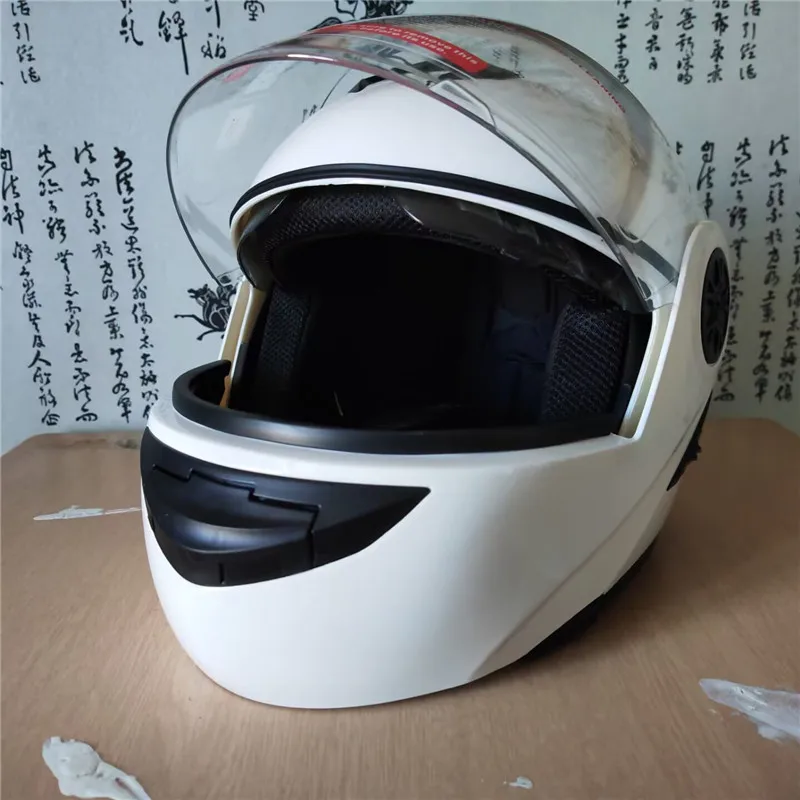 Capacetes de motocicleta modul - Motorcycle Helmet Inner Sun Visor Lens avaliação e preço