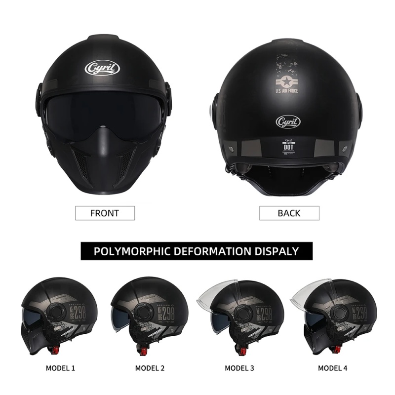 Capacete Modular OP12A para Mo - Quick Release Buckle Motorcycle Helmet avaliação e preço