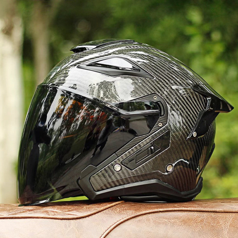 Capacete de Motocicleta GSB em - Carbon Fiber Lightweight Motorcycle Helmet avaliação e preço