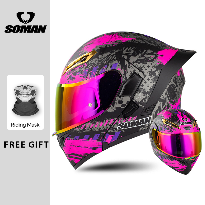 Unissex dot aprovado dupla vis - Modular Flip Up Motorcycle Helmet Dot Approved avaliação e preço