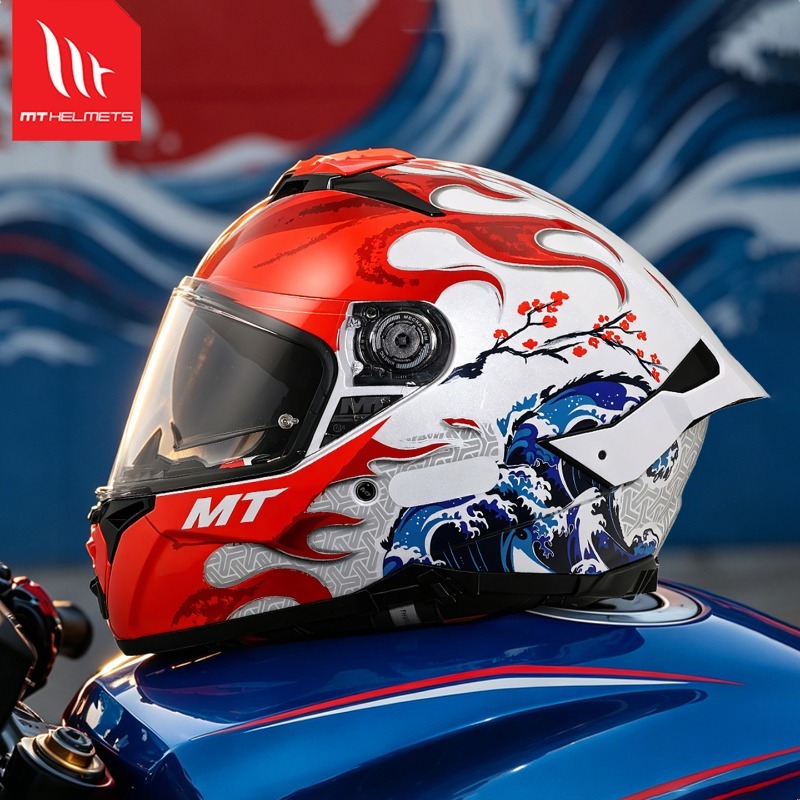 NOVO Capacete de Motocicleta M - Dual Visor Motorcycle Racing Helmet avaliação e preço