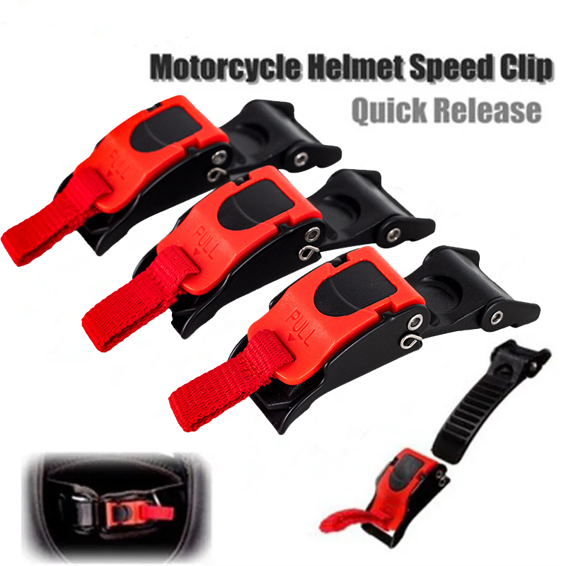 6 Peças Fivela de Liberação Rá - Quick Release Buckle Motorcycle Helmet avaliação e preço
