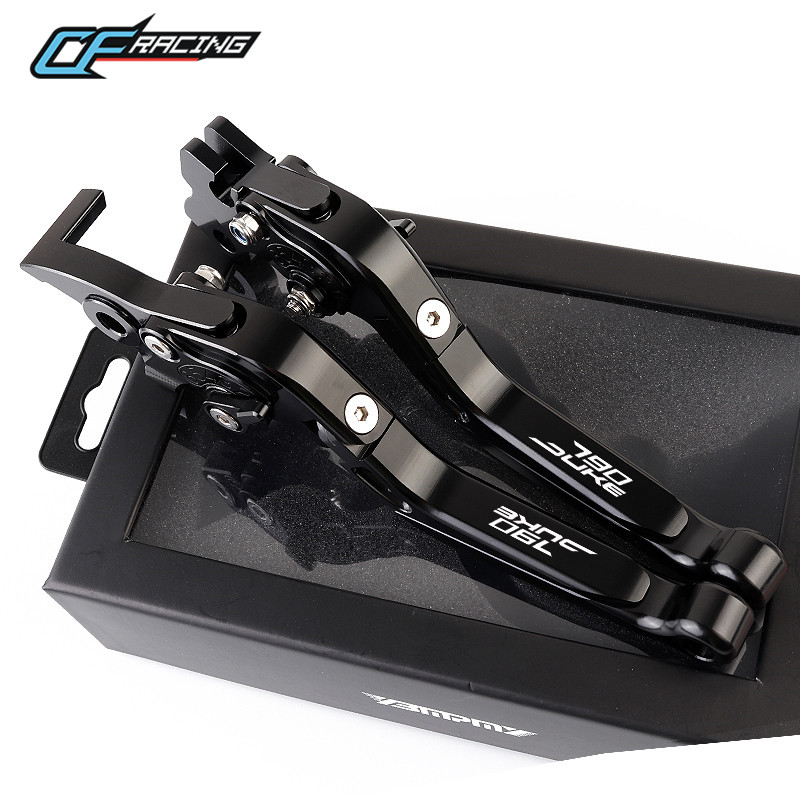 Alavanca de freio e embreagem  - Cnc Aluminum Adjustable Brake Clutch Levers avaliação e preço