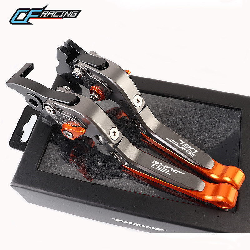 Alavanca de freio e embreagem  - Cnc Aluminum Adjustable Brake Clutch Levers avaliação e preço