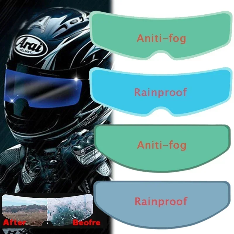 1/4PCS Película Transparente A - Motorcycle Helmets avaliação e preço