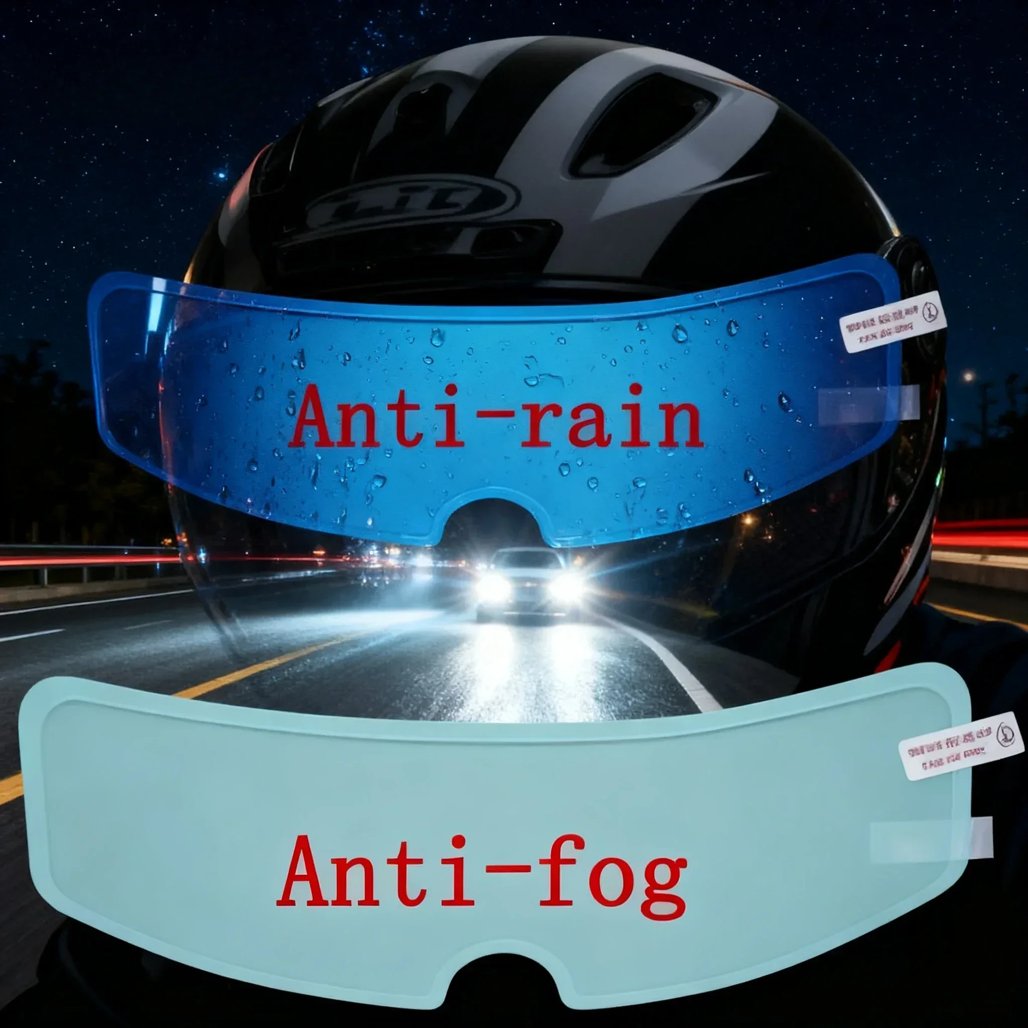 1/4PCS Película Transparente A - Motorcycle Helmets avaliação e preço
