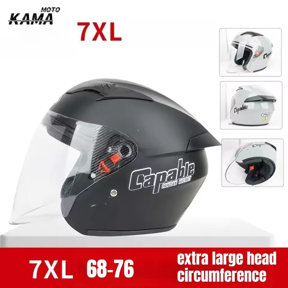 Capacete de Motocicleta Grande - Dual Visor Motorcycle Racing Helmet avaliação e preço