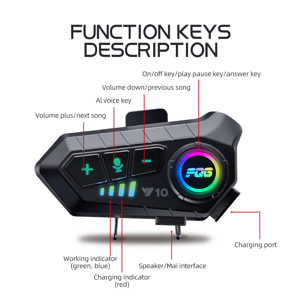 Motocicleta Bluetooth Capacete - Full Face Motorcycle Helmet With Bluetooth avaliação e preço