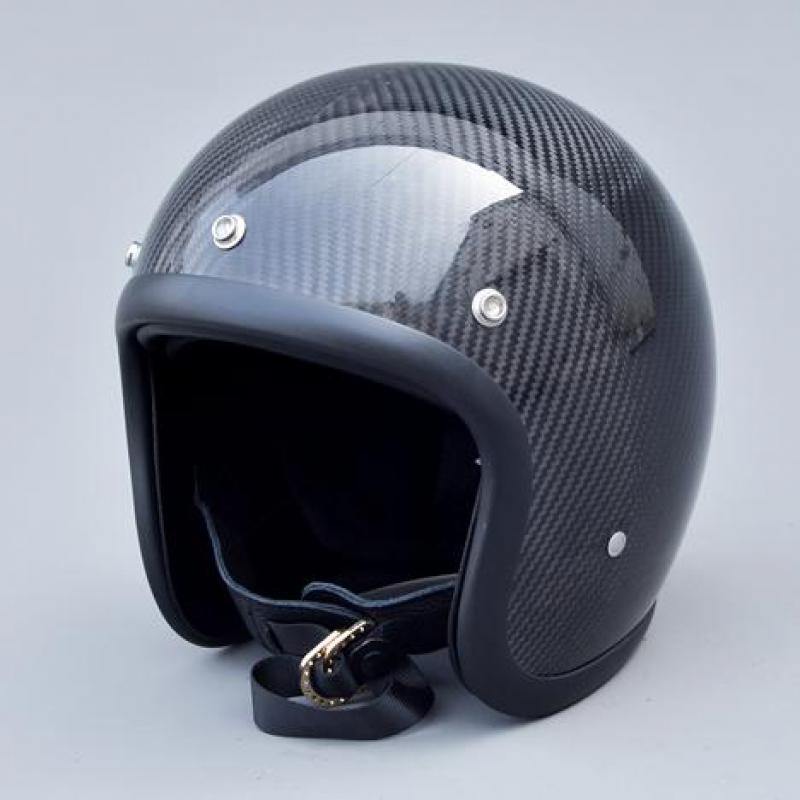 Capacete de rosto aberto cláss - Carbon Fiber Lightweight Motorcycle Helmet avaliação e preço