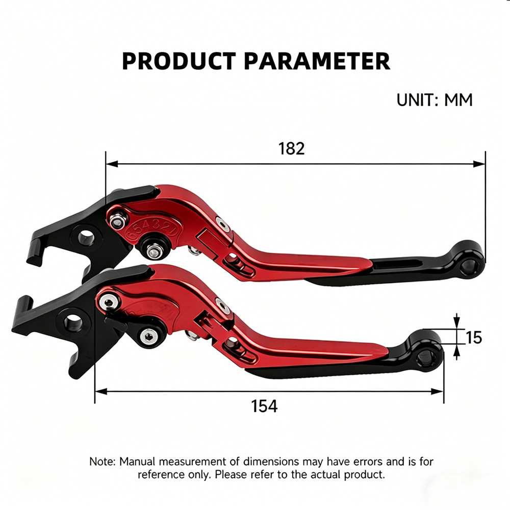 Acessórios para Motocicletas Y - Cnc Aluminum Adjustable Brake Clutch Levers avaliação e preço