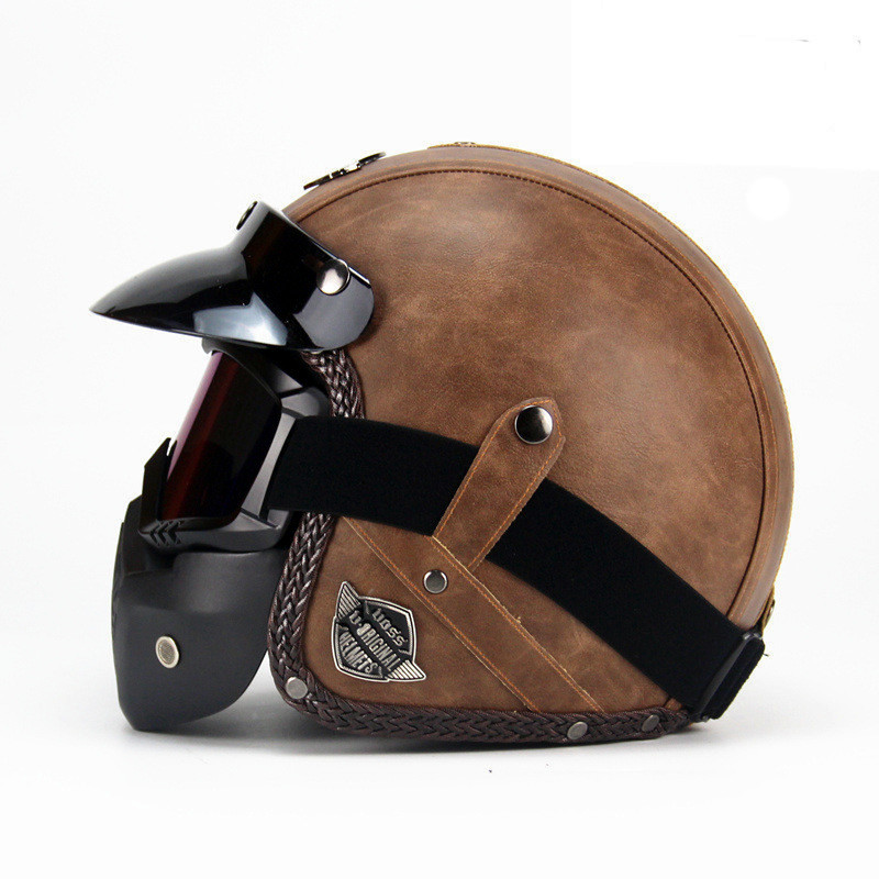 Nova chegada capacetes de rost - Vintage Open Face Retro Helmet avaliação e preço