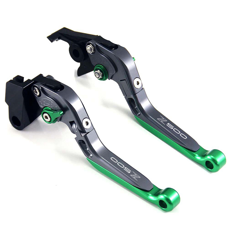 Para kawasaki z500 z 500 2025- - Cnc Aluminum Adjustable Brake Clutch Levers avaliação e preço