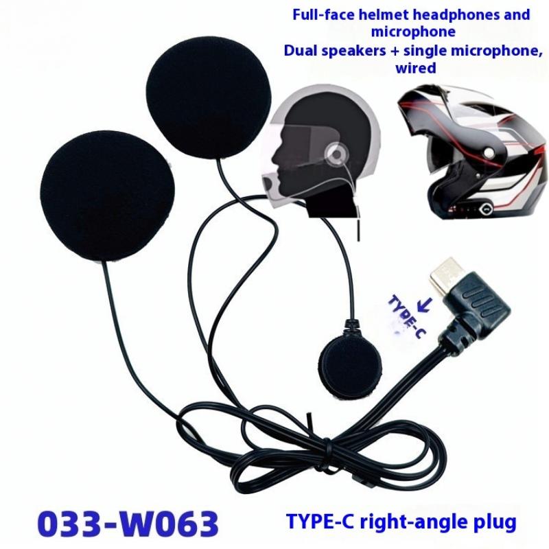 【Y】1 unidade de fone de ouvido - Full Face Motorcycle Helmet With Bluetooth avaliação e preço