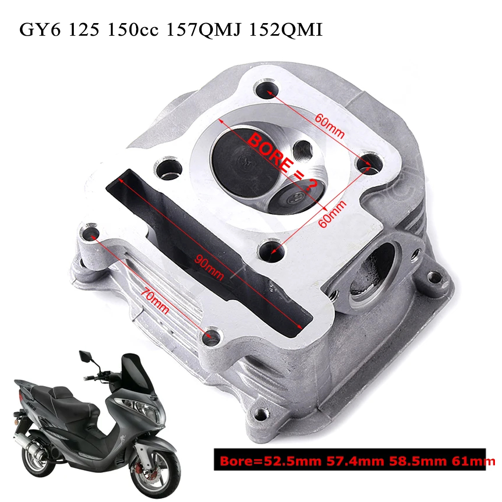 Cabeça do cilindro Peças da mo - Scooter Parts avaliação e preço
