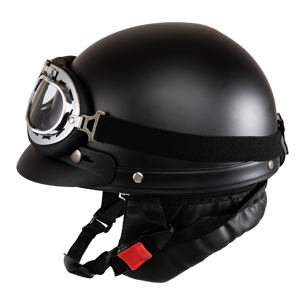 Capacete de motocicleta rosto  - Vintage Open Face Retro Helmet avaliação e preço