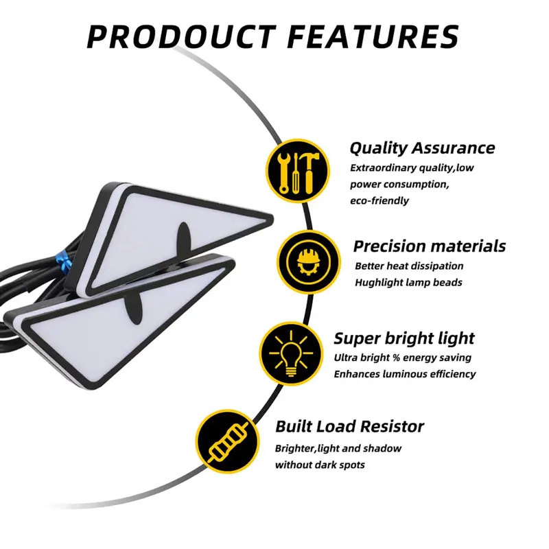 Luz LED Universal para Carro,  - Universal Motorcycle Led Headlight Projector avaliação e preço