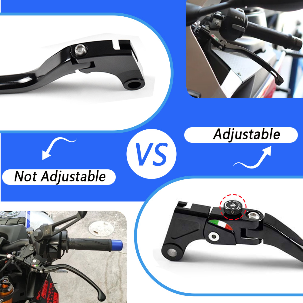 Alavancas de Embreagem Ajustáv - Cnc Aluminum Adjustable Brake Clutch Levers avaliação e preço