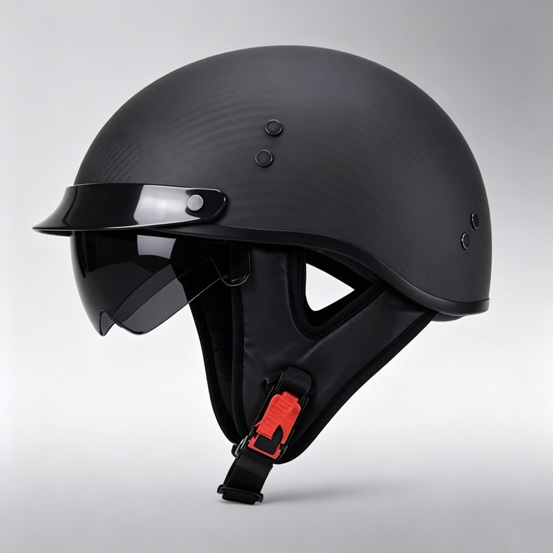 Capacete de fibra de carbono p - Carbon Fiber Lightweight Motorcycle Helmet avaliação e preço