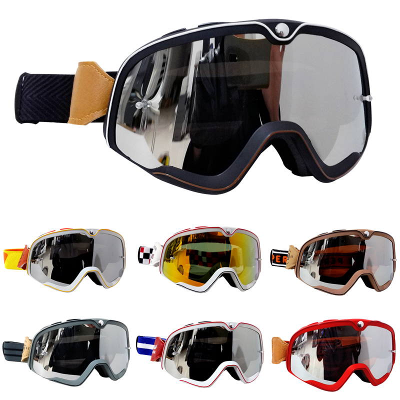 Retro motocross óculos mx fora - Off Road Motocross Helmet Goggles Set avaliação e preço
