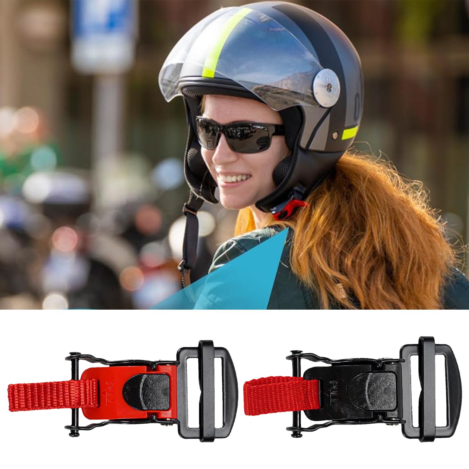 Fivela de Liberação Rápida par - Quick Release Buckle Motorcycle Helmet avaliação e preço
