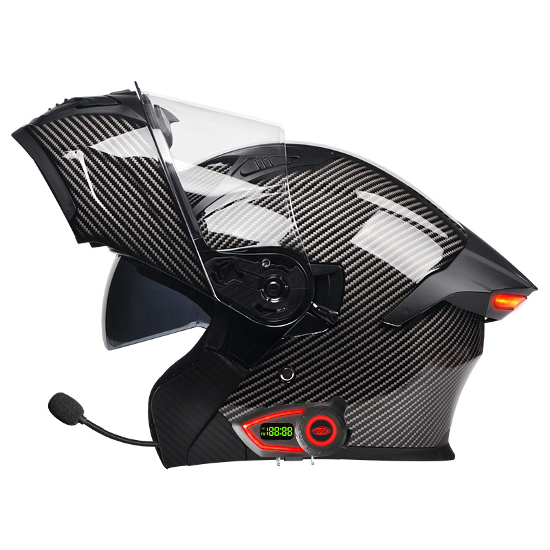 Capacetes de Motocicleta em Ma - Modular Flip Up Motorcycle Helmet Dot Approved avaliação e preço