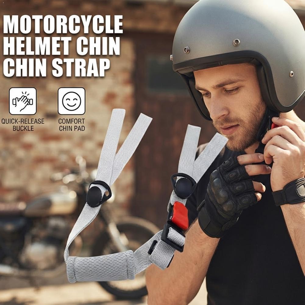 Fivela de Liberação Rápida par - Quick Release Buckle Motorcycle Helmet avaliação e preço