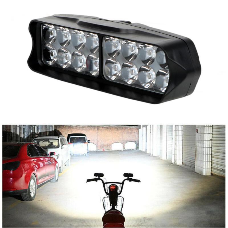 Spot Head Light para motocicle - Universal Motorcycle Led Headlight Projector avaliação e preço